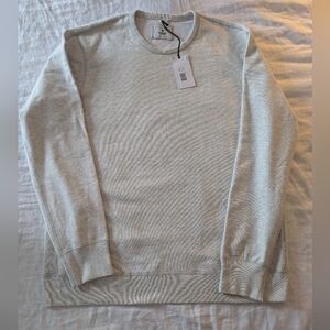 Reigning Champ Light Gray Crewneck Sweater